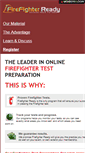 Mobile Screenshot of firefighterready.com
